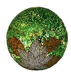 Cypress Home Led Glass Christmas Globe Light Up Poinsettia W/box 7X7X7 Evergreen. Fixed Price $29.99.