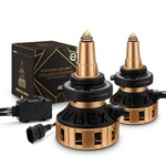 Alpharex Gold Ammo Panoramic Led Light Bulbs 9006 White 6000K 10000LM Pair Set. Fixed Price $118.80.