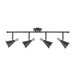 Globe Electric 59980 Aurora 4-LIGHT Track Lighting, Matte Black,. Fixed Price $169.91.