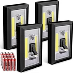 Led Night Light Switch, 12 Total Batteries Included, 200 Lumen Wireless Cob. Fixed Price $34.95.