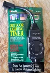 Outdoor Light Timer W/ Dusk - Dawn Sensor, Weatherproof 1,000W 2/4/6 Hr. Fixed Price $9.99.