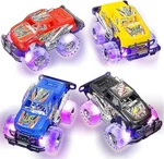 Light-up Monster Truck Toys (2-PACK) Push-&-go Cars With Glowing Wheels. Fixed Price $19.73.