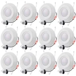 12 Pack 5/6 Inch Led Disk Light, Dimmable Surface Flush Mount Ceiling Lig.... Fixed Price $99.06.