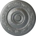 24 1/4"OD X 2"P Neuveau Ceiling Medallion (fits Canopies Up To 6 3/8"), Hand-p. Fixed Price $149.20.