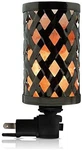 Himalayan Flow Lattice Style Basket Lamp Night Light With Pink Salt Chunks, 360. Fixed Price $21.99.