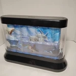 Discovery Kids Arctic Lamp 360 Motion Rotating Night Light Orcas (works) See Des. Fixed Price $31.77.