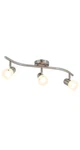 Xinbei Lighting Track 3 Wave With Glass Modern Cei.... Fixed Price $46.99.