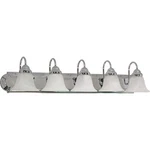 Nuvo Ballerina 5 Light 36" Vanity W/ Glass Bell Shades 60-319. Fixed Price $153.99.