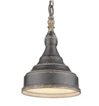 Golden Lighting Keating 1-LIGHT Antique Black Iron Pendant 0806-S Abi. Fixed Price $129.99.