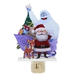 Roman 6.00IN Rudolph Night Light, Plastic, Red Nosed Reindeer 134106. Fixed Price $44.99.