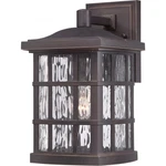Quoizel SNN8408 Stonington Light 13" Tall Outdoor Wall Sconce - Bronze. Fixed Price $143.99.