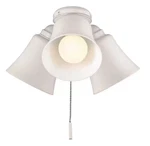 Hampton Bay Williamson 11" 3-LIGHT Led Universal Ceiling Fan Kit. Fixed Price $22.40.
