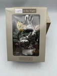 Ganz Midwest Cbk Plug-in Spring Silver Easter Bunny Rabbit Night Light New. Fixed Price $18.99.