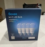 Govee Wi-fi Led Bulb H6003 4PACK 800LUMENS Works With Alexa & Hey Google/aq. Fixed Price $29.95.