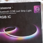 Tatazone Bluetooth Cob Led Rgb Light Strip 16.4FT App Control Music Sync. Fixed Price $20.00.
