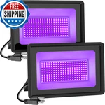 Tgywchy Black Lights 300W Led Flood PLUG6FT Cable IP66 Waterproof. Fixed Price $106.38.