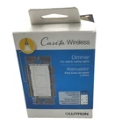 Lutron Cas Ta Wireless PD-6WCL-WH In-wall Smart Dimmer Switch (white). Fixed Price $44.99.