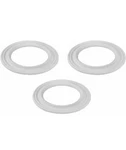 3 Spot Light Ring White Trim 6.5" Id X 10"OD Mini Medallion Pack Renovator'. Fixed Price $23.99.