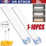 Led Motion Sensor Under Cabinet Closet Light Usb Rechargeable Kitchen Lamp Strip. Fixed Price $59.89.