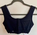 American Sports Bra/supportive Crop Top/post Surgical In Black Color Sz 34DD Nwt. Fixed Price $15.90.