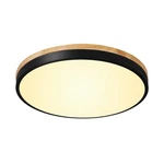 12 Inch Wood Led Flush Mount Ceiling Light Fixtures 5CCT 2700-5000K 24W Dimma.... Fixed Price $37.30.