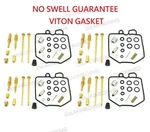 4 X Carburetor Repair Rebuild Kit 80-83 Custom CB1000C CB900F W/plug. Fixed Price $47.06.