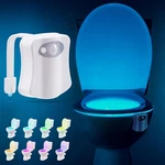 Toilet Bowl Night Light - Unique Cool Gadget With Motion Sensors & White. Fixed Price $26.89.