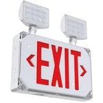 Sitisfi Wet Location Emergency Exit Signs Adjustable Lights Battery Backup Ul. Fixed Price $127.55.