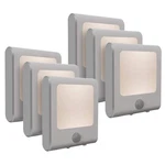 Vintar 3 Motion Sensor Dimmable Led Night Light, Plug 6-PACK Warm White. Fixed Price $62.99.