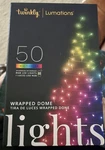 Lumations Twinkly Wrapped Dome 50 Multicolored Rgb Led Lights Christmas. Fixed Price $50.00.