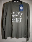 Nwt Life Is Good 4 Leaf Clover Lucky Women's Large Crusher T-shirt Green. Fixed Price $31.95.