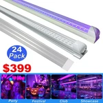 4FT Led Uv Bar Blacklight Fixture Ultraviolet Tube Dj Party Club. Fixed Price $210.99.