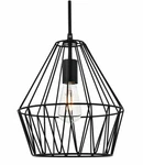 Elegant Lighting Candor LD4008D11BK Black 1-LIGHT 11"W Cage Pendant. Fixed Price $81.22.