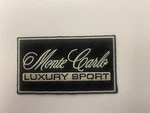 87 Chevy Monte Carlo Luxury Sport Logo Emblem Iron-on Embroidered Patch G-body. Fixed Price $9.99.