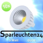 10PCS Cob Led Lamp White Bulb Spotlight 5W GU10 Ww 2800K. Fixed Price $49.66.