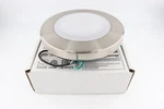 LED-SM4D/BN 4" Surface Mount Disk Light, 12W 120V 3K 900LM Brushed Nickel. Fixed Price $24.99.