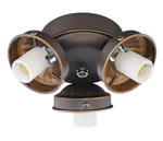 Monte Carlo H3RB Ceiling Fan 3-LIGHT 2-1/4-INCH Neck Fitter, Roman Bronze. Fixed Price $24.00.