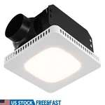 110 Cfm Bathroom Exhaust Fan Led Light Quiet Easy Install Galvanized Steel. Fixed Price $70.06.