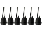 Longdex Base 6PCS Waterproof Black Pigtail Socket 250V 6A. Fixed Price $14.41.