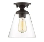 Semi-flush Mount Ceiling Oil Rubbed Bronze Trade Winds Lighting. Fixed Price $61.15.