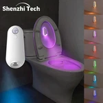 1PCS 8 Color Led Toilet Night Light Motion Activated Sensor Bathroom Bowl Seat. Fixed Price $12.60.