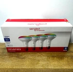 Sengled Alexa Light Bulb, Smart Bulbs Bluetooth Mesh 4 Pk New Open Box. Fixed Price $29.85.