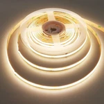 Yunbo 12V Cob Led Strip Light Natural White 4000K Cri 90+ 16.4FT/5M Dotless 4.... Fixed Price $21.07.