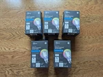 Ge Cync Smart G25 Led Globe Light Bulb Full Color: E26 Base, Changing, Blu. Fixed Price $76.07.