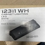 Kichler 12311WH Cabinet Led Lighting White 3W 3000K. Fixed Price $30.00.