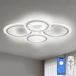 Modern Led Ceiling Light, 23-INCH, Color Temps, 3348LM, Adjustable Brightne.... Fixed Price $93.20.