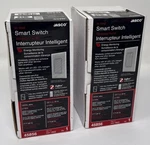 2-PACK Jasco Zigbee In-wall Paddle Smart Switch 45856 White/lt Almond Faceplates. Fixed Price $79.99.