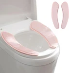 Thick And Warm Toilet Seat Cushion Cover - With Sticky Was. Fixed Price $13.52.