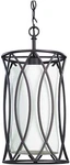 Read Canarm Madison 1-LIGHT Pendant IPL320A01ORB9 Oil-rubbed Bronze, Fabric Drum. Fixed Price $44.95.