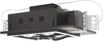 Jesco Lighting MGP30-4SSB Double Gimbal Square Recessed Line Voltage F. Fixed Price $90.00.